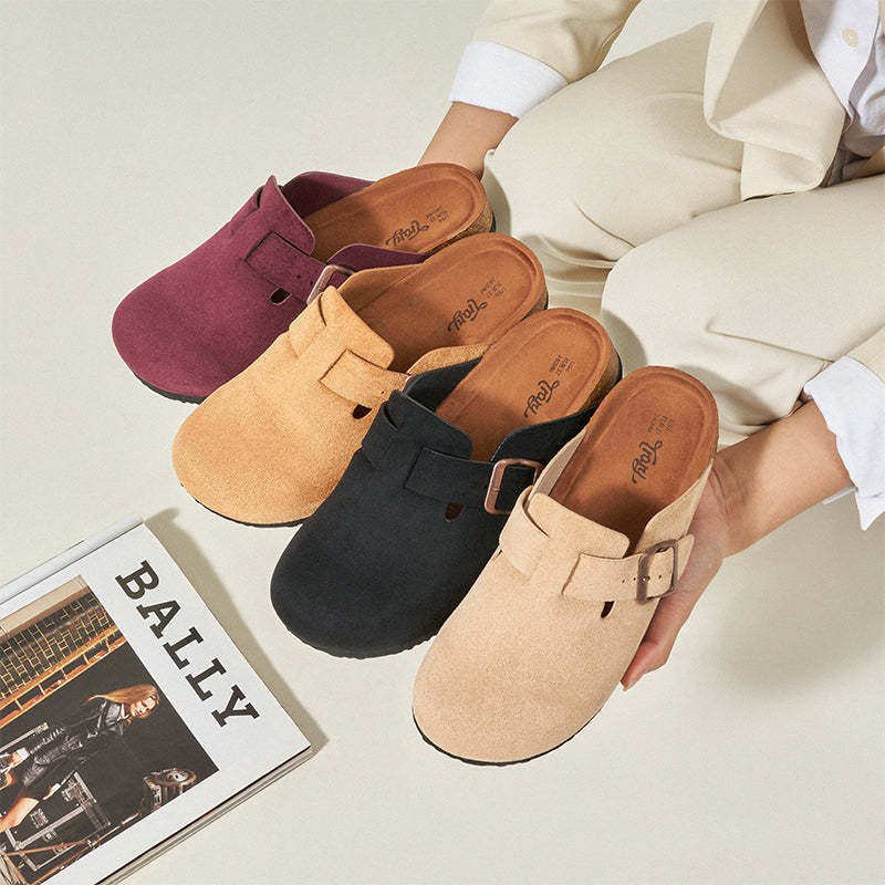 Trary clogs sandals
